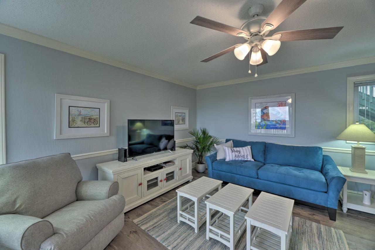 Bright Emerald Isle Condo With Private Beach Access! ภายนอก รูปภาพ