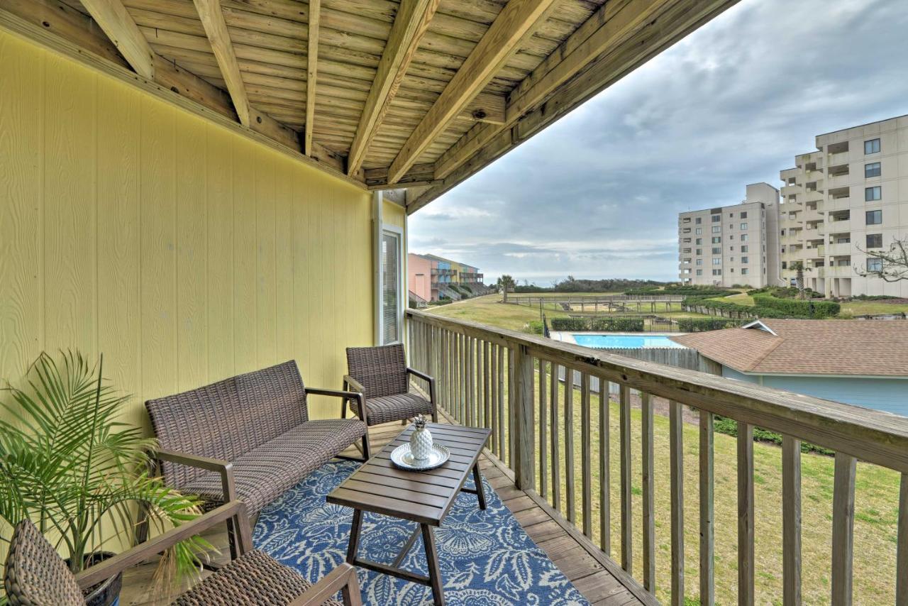 Bright Emerald Isle Condo With Private Beach Access! ภายนอก รูปภาพ