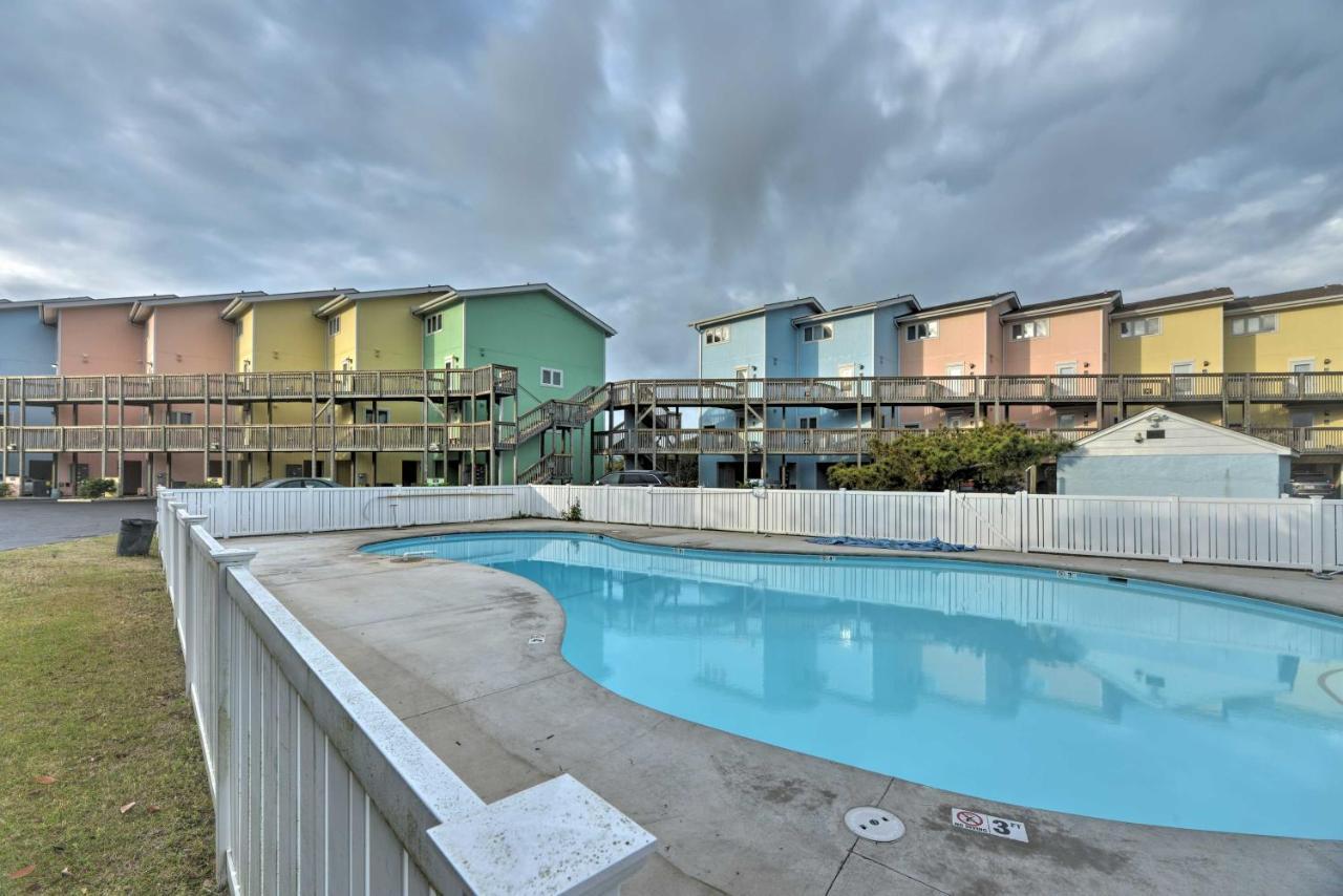 Bright Emerald Isle Condo With Private Beach Access! ภายนอก รูปภาพ